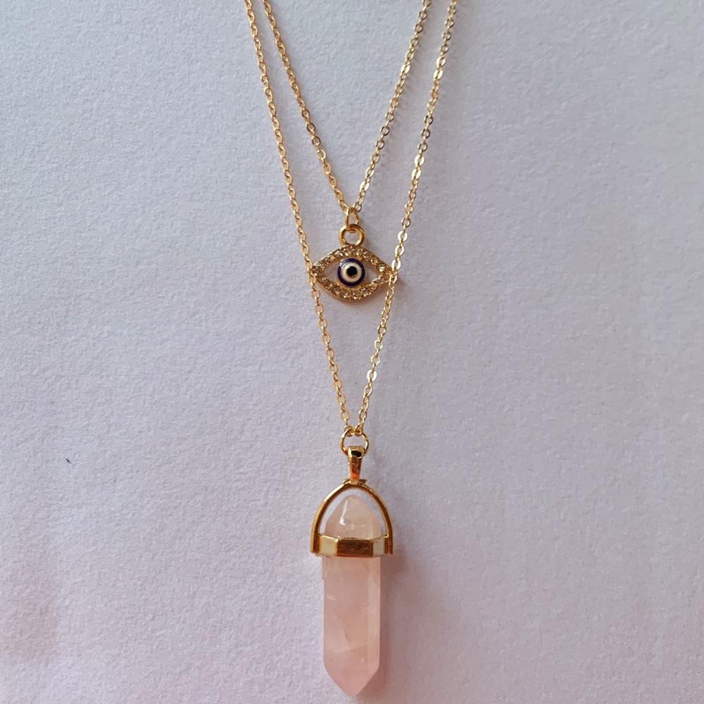 🆕⚡️Evil Eye / Stone Pendant Necklace 🧿